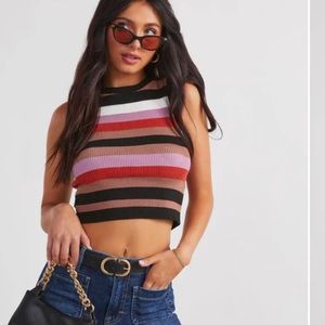 Vici striped tank